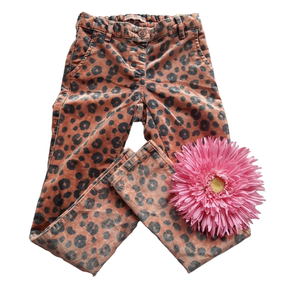 Scotch R'Belle Other - Scotch R'belle Animal Print Velvet Skinny Jeans